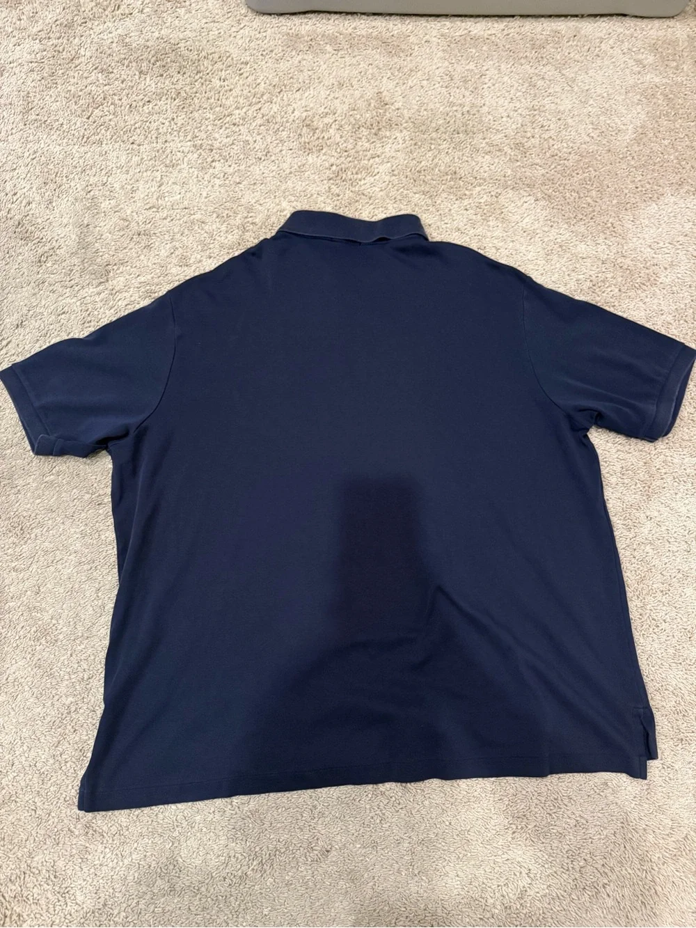 Polo Ralph Lauren Mens 3XB Navy Blue Short Sleeve Polo Shirt Red Pony Cotton